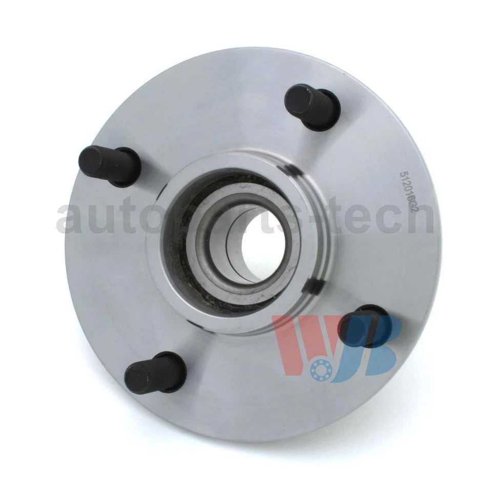 Conjunto de cubo de roda traseira WJB para Nissan Altima 1994 1996 1997 1998 1999 2000 2001 - Imagem 2 de 3