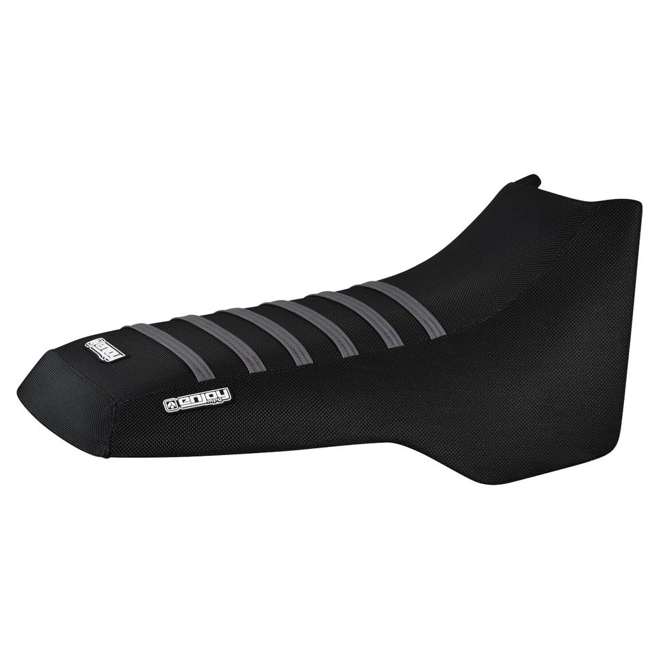 Capa de assento 1987-1999 Yamaha Big Bear 350 YFM 350 TODA PRETA - nervuras cinza #272 - Imagem 2 de 4