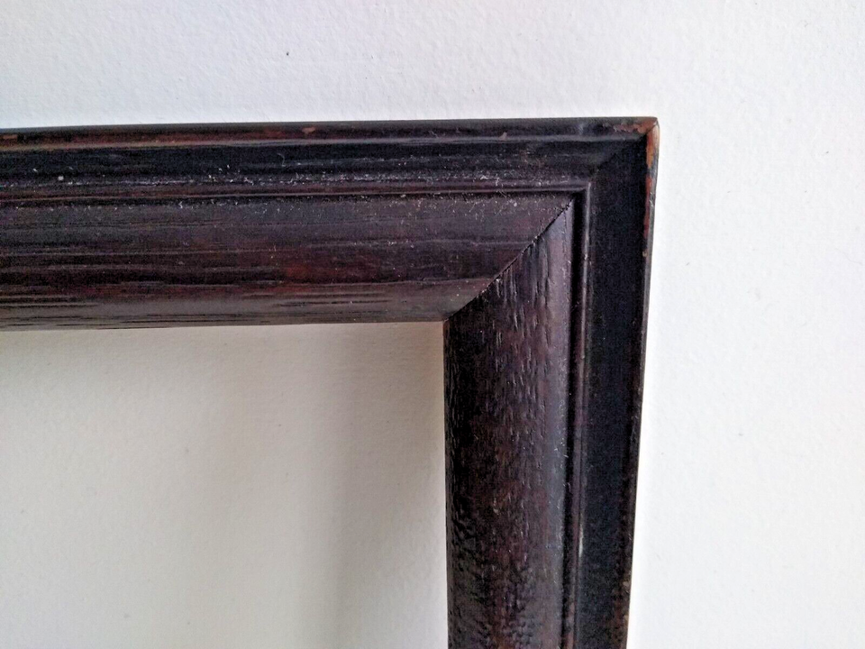 Vintage Wooden Picture Frame, No Glass eBay