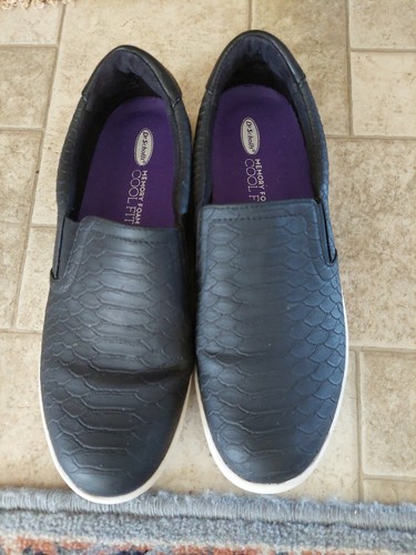 dr scholl's madison black python
