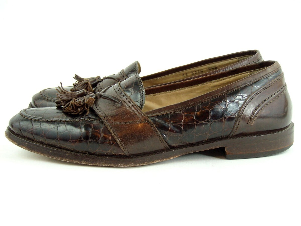 Johnston & Murphy Leather Tassel Slip-on Loafer Dress Shoes Brown Men 9.5 Amazon.com | Johnston & Murphy Men main image 3