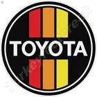 Toyota 11.75" Round Metal Sign