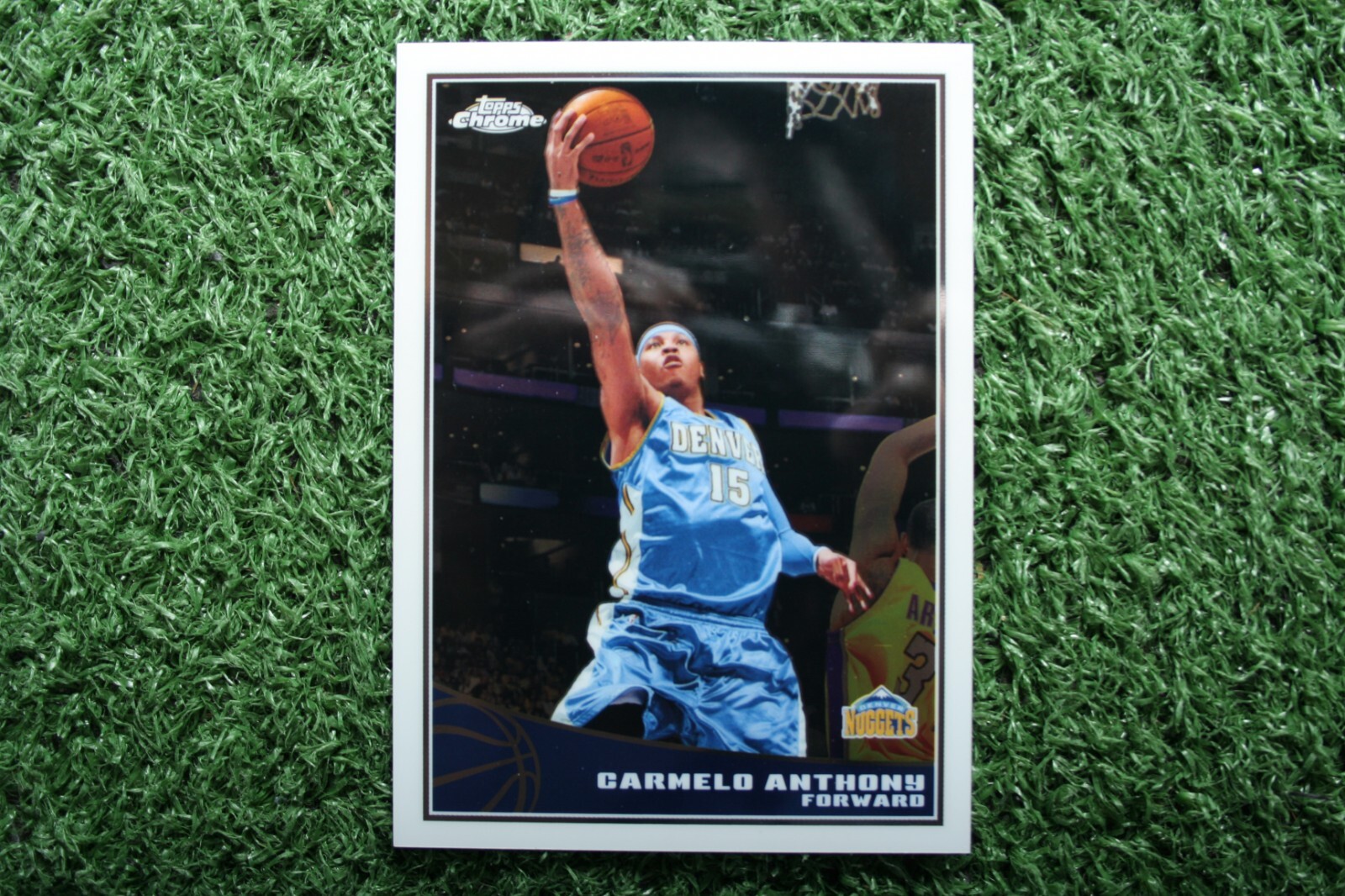 Carmelo Anthony 2009-10 Topps Chrome #25 /999
