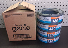 Diaper Genie Essentials Round Refill Pack of 4 Holds Up to 1280 bn