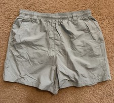 Columbia PFG Swim Shorts Mens Medium Light Blue Omni Shade Fishing Trunks