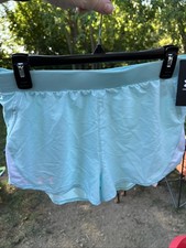Under Armour Girls Large Shorts Blue 1361243