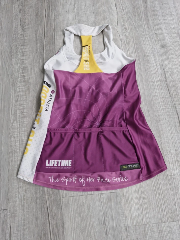 Camiseta sin mangas DNA MOXIE para mujer talla grande bicicleta ciclismo de por vida ESPRIT DE SHE  Foto 3 de 4