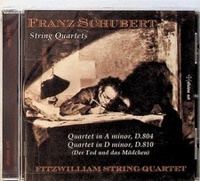 Schubert: String Quartets -Fitzwilliam String Quartet CD -NEW (2020) Divine Art 