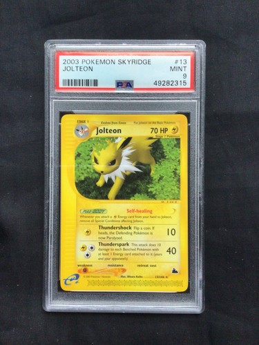 Jolteon graded PSA 9 for sale on eBay