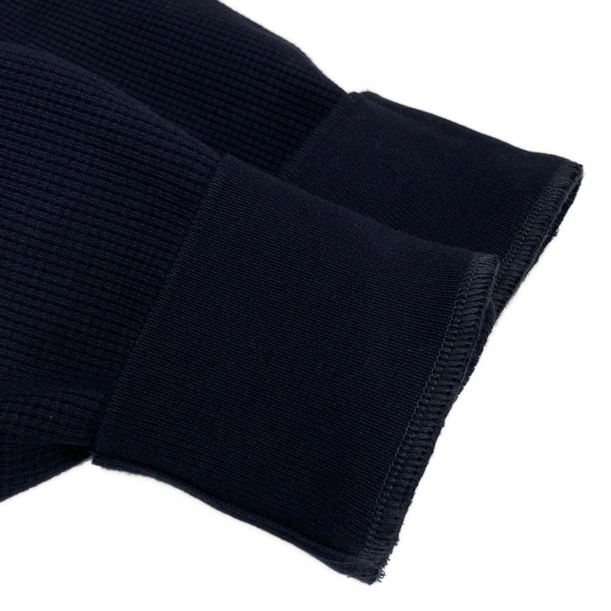 Felpa con cappuccio uomo originale THOM BROWNE MJT204A 06452 415 bianco navy scuro