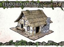 Battle Systems Terrain 28mm Thatched Cottage New KS