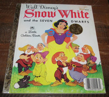 Walt Disney's Vintage Snow White and the Seven Dwarfs Little Golden Book 1948