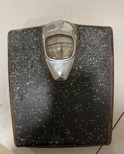 Vintage Detecto Scale Bathroom Floor Scale Magnifying Glass Bubble Mid Century