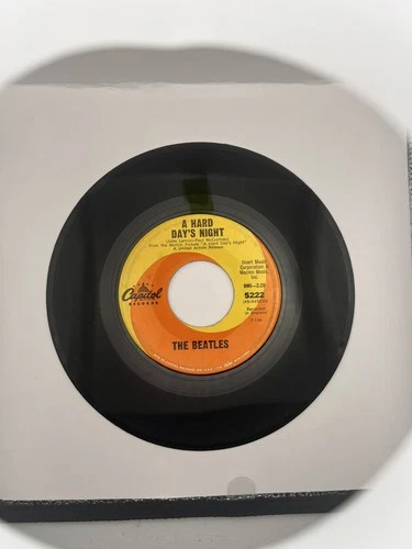 The Beatles ~ A Hard Days Night/ I Should Have Known Better ~ VG- 45 RPM Record