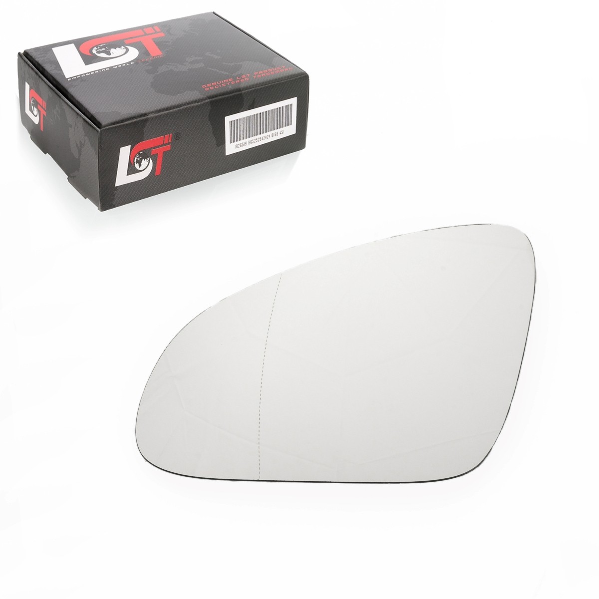 Side Mirror Left Adhesive Aspherical For Opel Adam M13 12-19