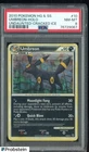 2010 Pokemon Umbreon Cracked Ice Holo #10 Undaunted PSA 8