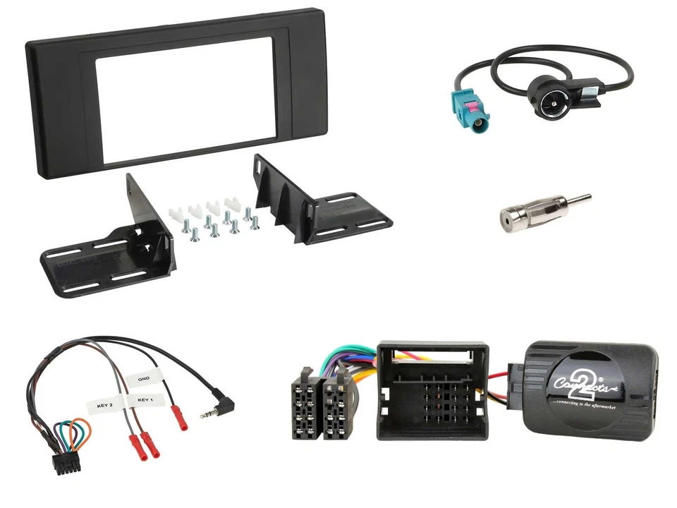 JVC USB Bluetooth Lenkrad DAB 2DIN Autoradio für BMW X5 E53 2000-2006 - Bild 3 von 4