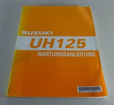 Workshop Manual Suzuki UH 125 Scooter K7 Stand 10/2006