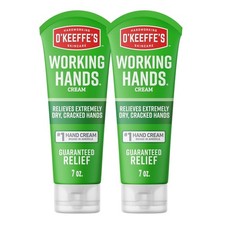 O'Keeffe's Working Hands Hand Cream - 7 oz Tube, 2 Pack for Extreme Repair