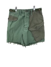 Mother Women's The G.I. Jane Mini Skirt On the Double Size 27 4 