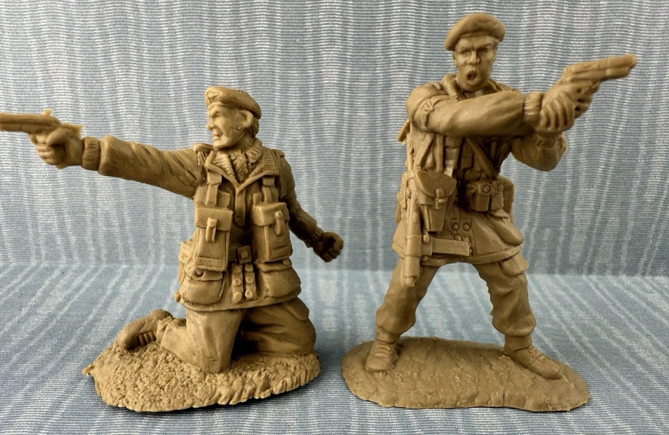 Coleccionables Conte - Paracaidistas 8 Poses 54mm Juguete Soldados Foto 2 de 4