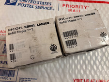 (Lot of 2 Boxes) Ricoh Savin Lanier 415010 Type T Staples 2-Cartridges Per Box