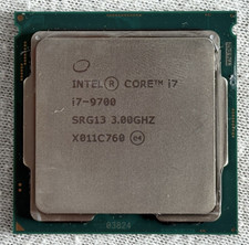 Intel  Core  i7-9700 Processor  3.00 GHz Octa-Core LGA 1151 Desktop CPU SRG13 1