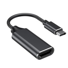 USB-C to HDMI Adapter, 4K UHD Type-C to HDMI Converter Compatible with iPhone 15