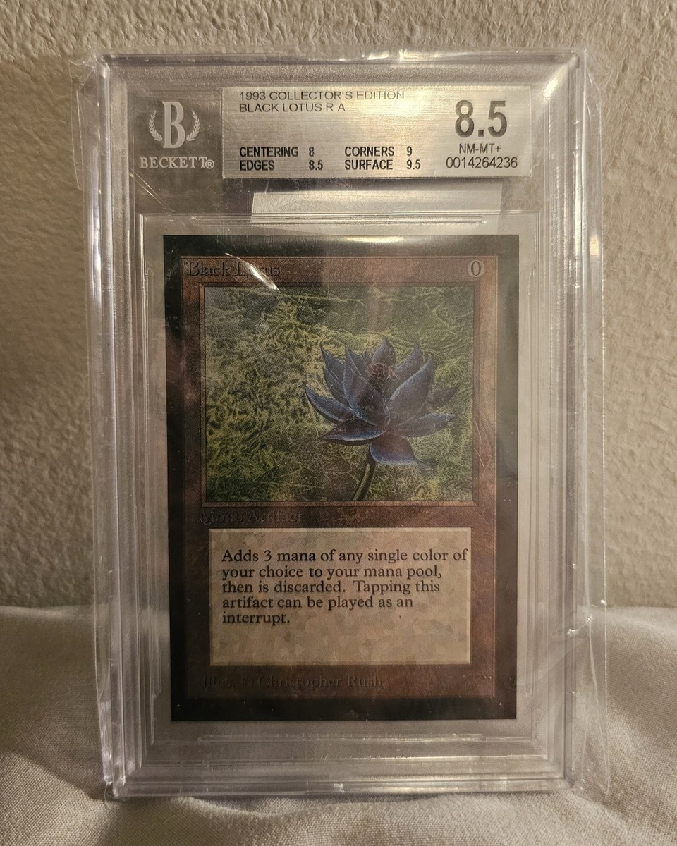 Black Lotus Collectors Edition Beckett 8.5 Near Mint /Mint | eBay