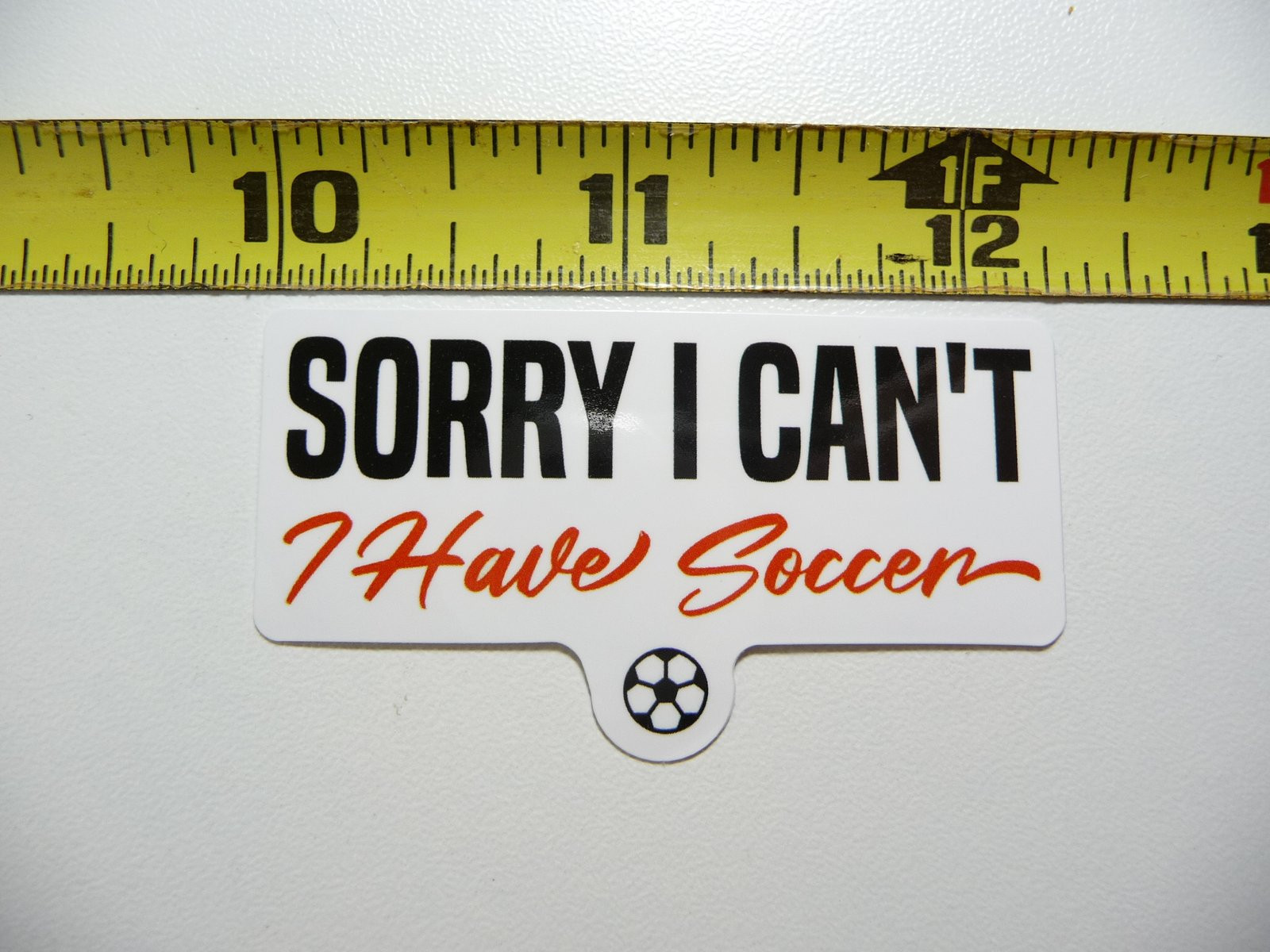 Soccer Decal Sticker for School Games, Team Matches, and Sports