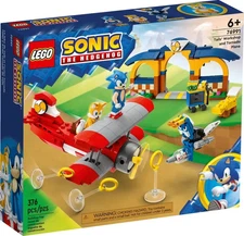 LEGO 76991 Sonic Tails' Workshop and Tornado Plane Set Retired New Sealed