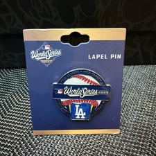 2025 MLB World Series Los Angeles Dodgers Pin Lapel Collector Official Pin