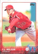 2015 Topps #326 C.J. Wilson