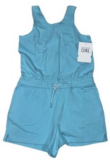 NWT Athleta Girl Duofold Romper Grob Light Blue Size L/12