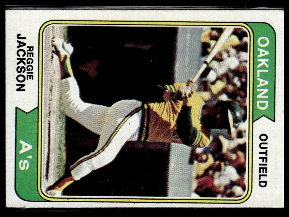 1974 Topps #130 Reggie Jackson