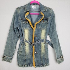 Chaqueta vaquera Ferriano vintage con ribete de sherpa Western Beth Dutton Ranch