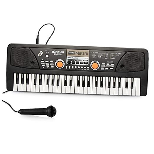 CLAVIER ÉLECTRONIQUE ENROULABLE pliable avec 49 touches souples pour les amateu EUR 63,34