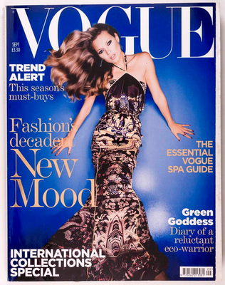 Kate Moss ELISE CROMBEZ Gemma Ward VOGUE September 2004 Daria