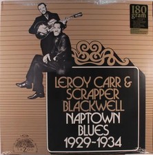 Leroy Carr & Scrapper Blackwell Naptown Blues 1929-1934 Yazoo Vinyl LP