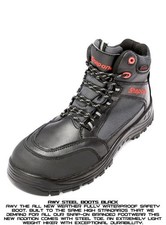 snap on tools Saftey boots size 12, with steel toecap