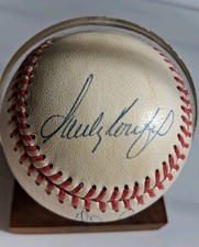 Sandy Koufax /Nolan Ryan /Bob Feller HOF Signed Baseball Kings No Hitters 