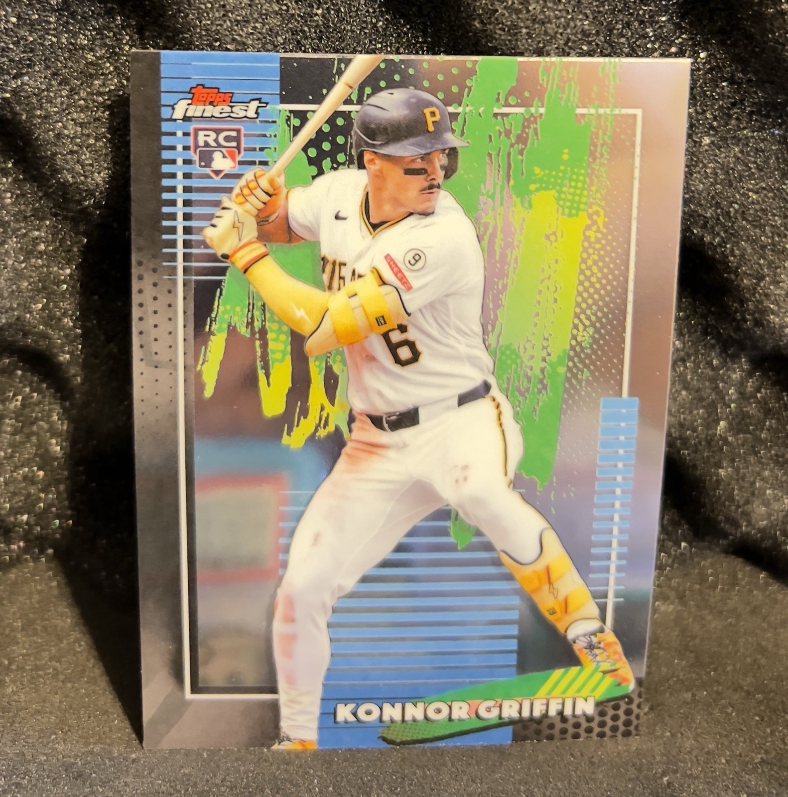 2026 Topps Finest Konnor Griffin RC Refractor Rookie Common #6 Pirates