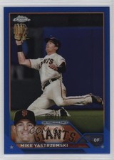 2023 Topps Chrome Blue Refractor 90/150 Mike Yastrzemski #111 0b7z