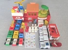 Vintage 1973 Little People Play Family Village #997 Vehicles and More