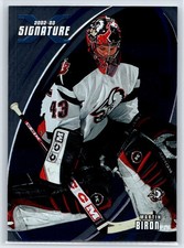 2002-03 Be a Player Signature Series Martin Biron Buffalo Sabres #080