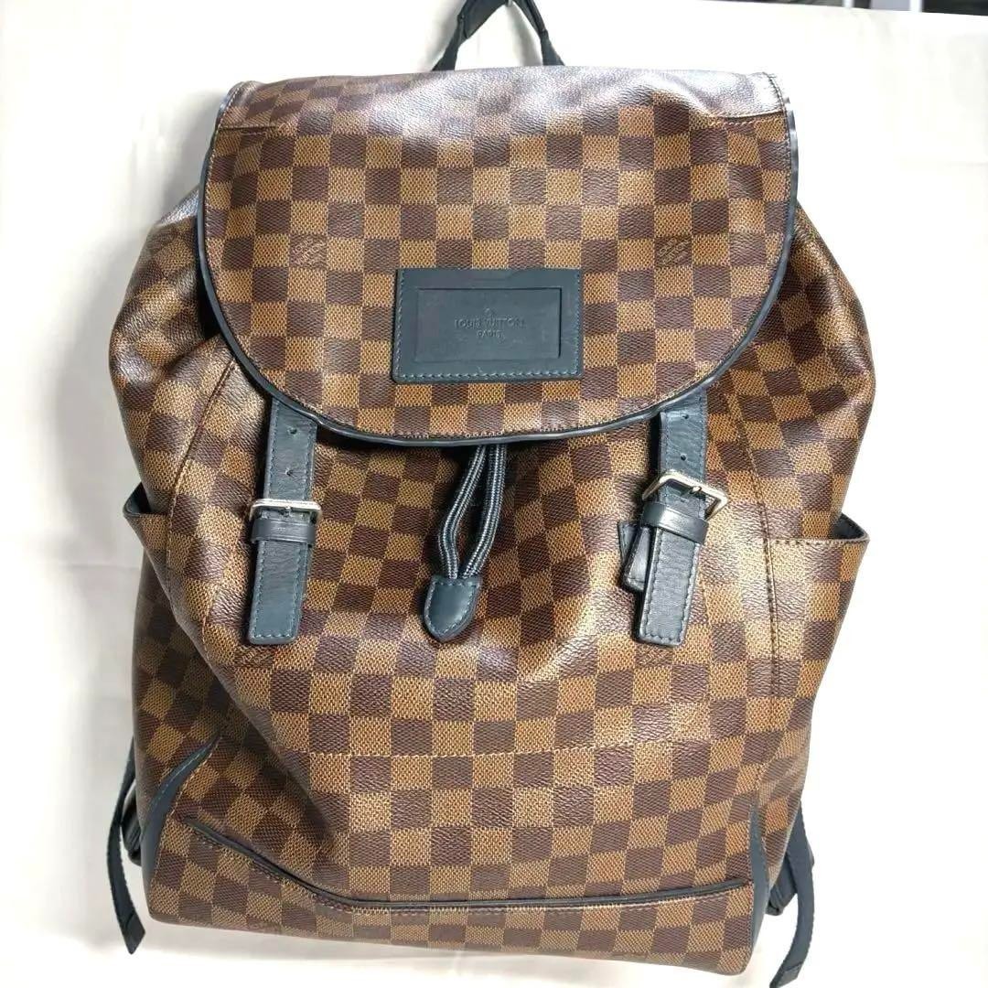 Louis Vuitton N41377 Runner Backpack in Brown Damier Canvas