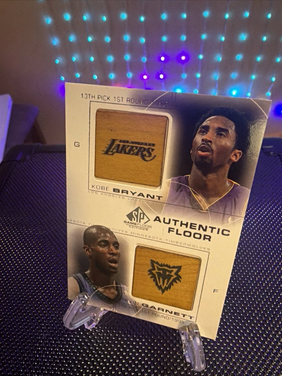 2000-01 SP Game Floor Edition - Kobe Bryant/Kevin Garnett #C20 for