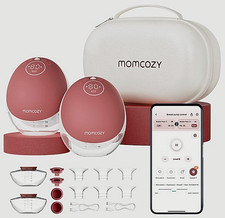 SEALED Momcozy M9 Breast Pump Hands Free Mobile Wireless App Wearable 2 PACK