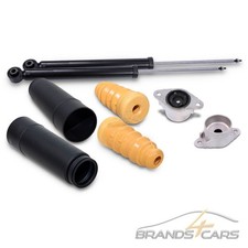ATEC 2x STOßDÄMPFER +DOMLAGER +PROTECTION-KIT HINTEN FÜR FORD FIESTA 5 MAZDA 2