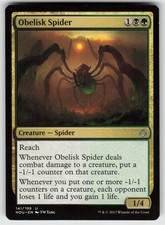 Obelisk Spider Hour of Devastation 141 U LP MTG